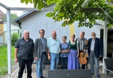 Gruppenbild mit Bürgermeister Matthäus Bachernegg